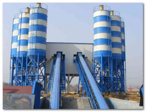 central mix concrete batch plant