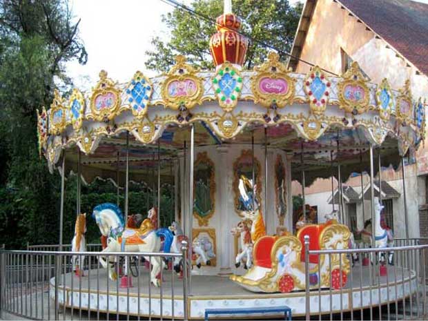 Fiberglass carousels for sale