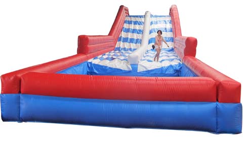 large inflatable water slides