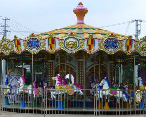36 Seat Carousel Ride For Funfair Parks