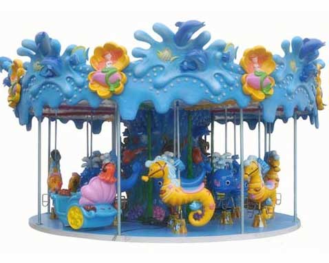 Indoor Ocean Carousel Fairground Ride