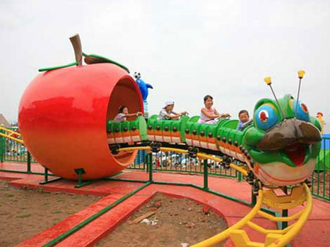 Slide Worm Mini Roller Coaster Ride 