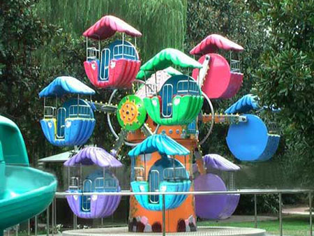 Double Mini Ferris Wheel For Kids
