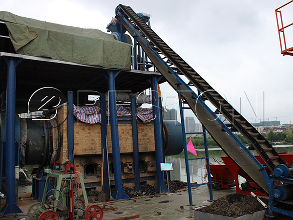 Sewage Sludge Carbonization Plant