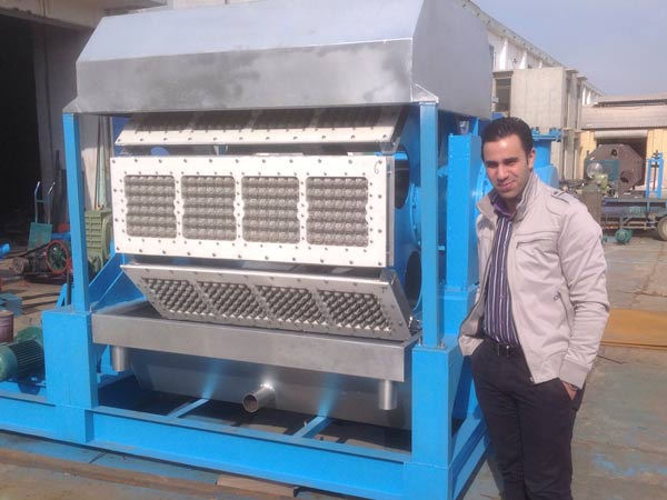 5000-7000pcs Egg Carton Making Machine for sale