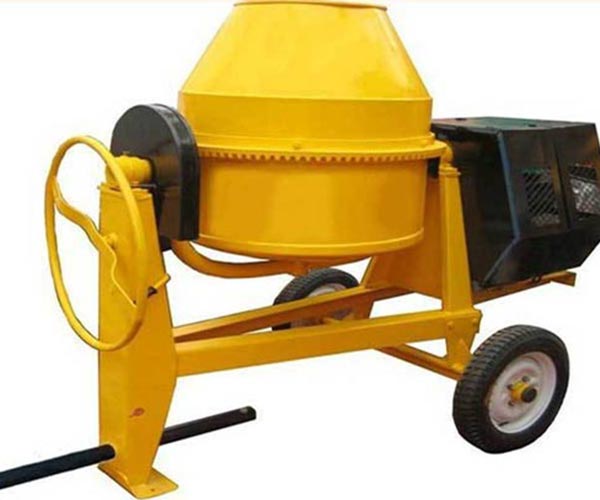 gas powered concrete mixer 