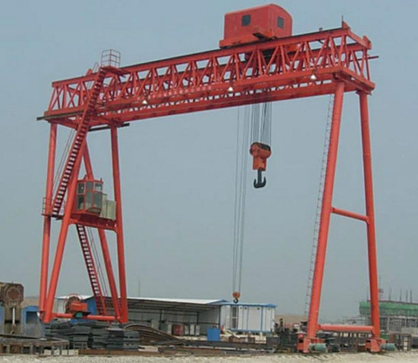 Double girder truss gantry crane from Ellsen