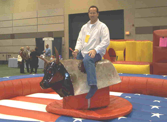 carnival bull machine