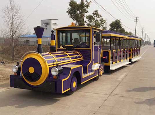 trackless trains for funfair