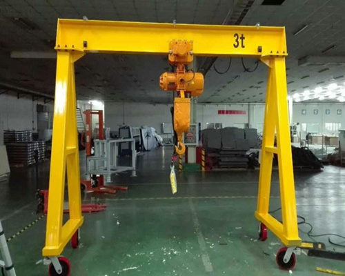 Ellsen light weight gantry crane with low price for sale