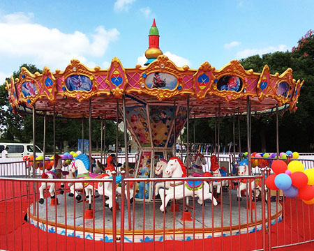 Carousel Ride in China