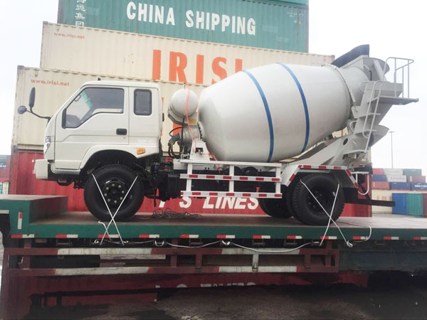 small load concrete trucks