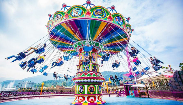 Chair swing rides for funfair 