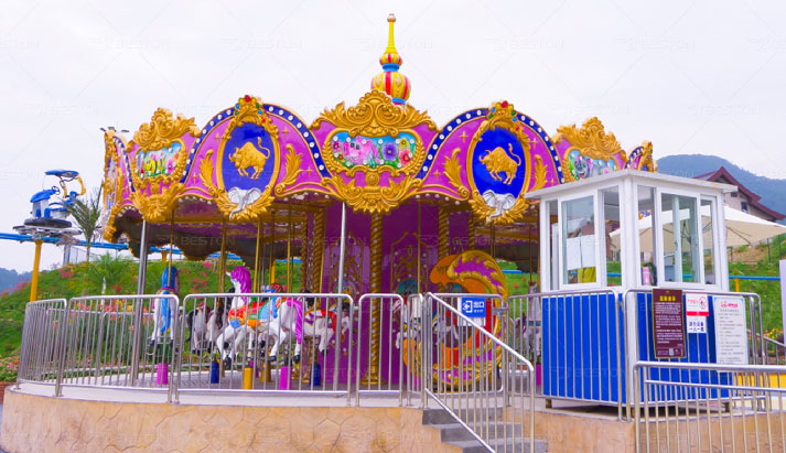 Grand carousel amusement rides